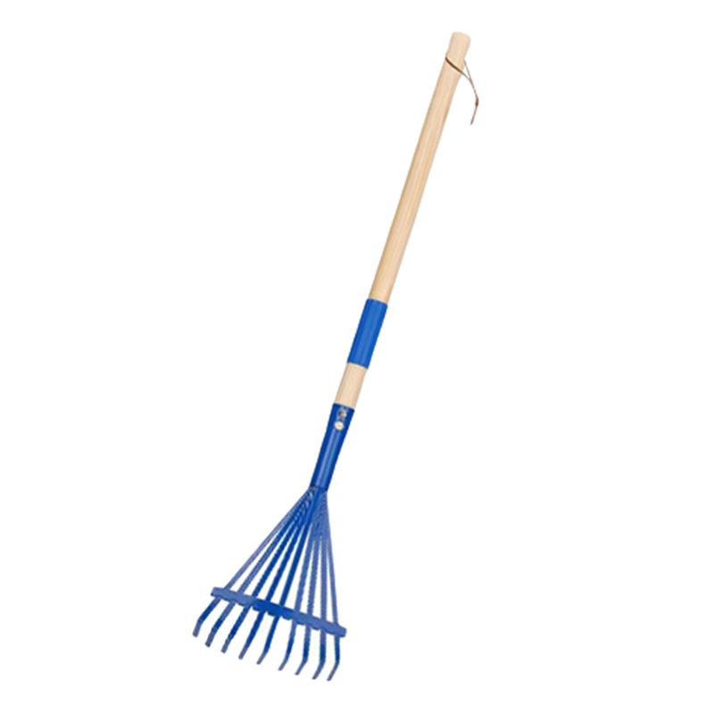 Gardening Tools For 6 Year Old - ABWZ-Children's Rake With Hardwood Handle And