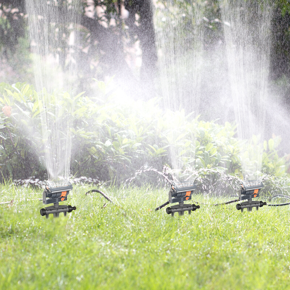 Gardening Tools And Equipment - Oscillating Sprinkler Automatic Garden Sprinkler 4