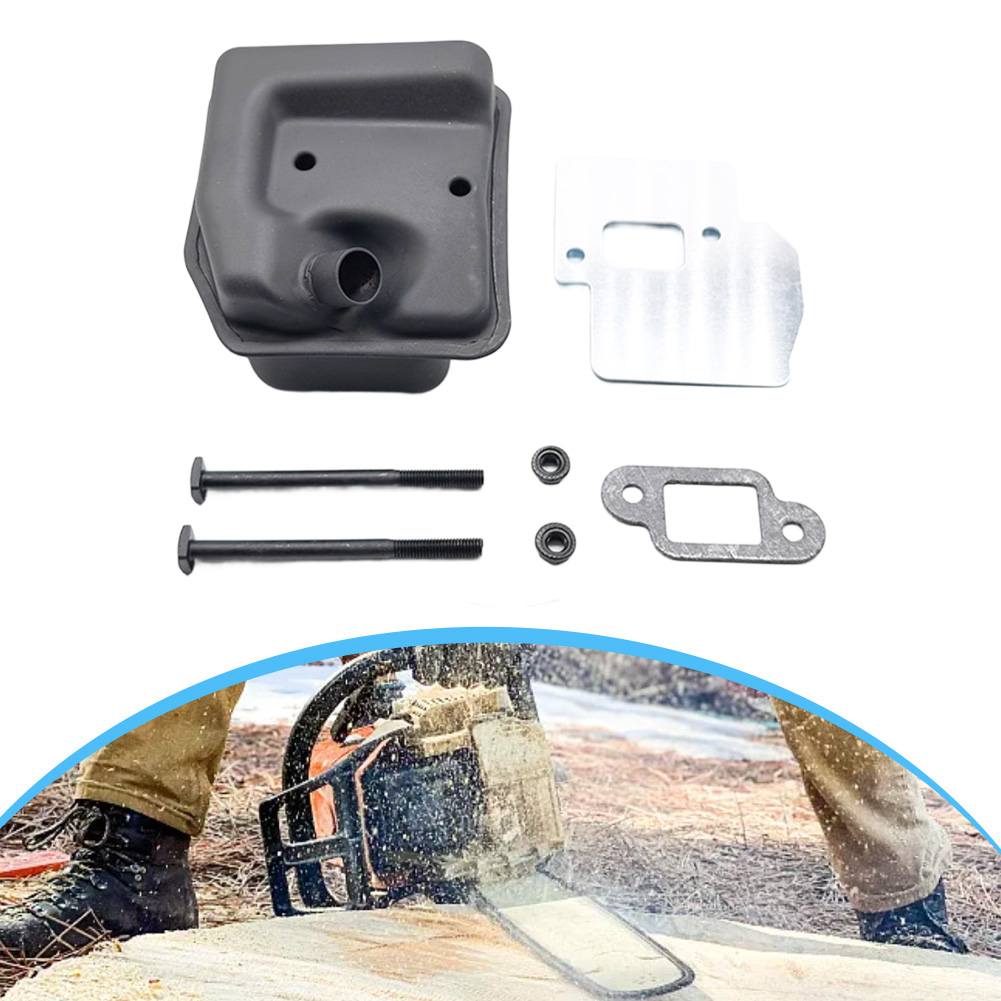 Gardening Tools Bundle - Exhaust Muffler Kit For Chainsaws MS210