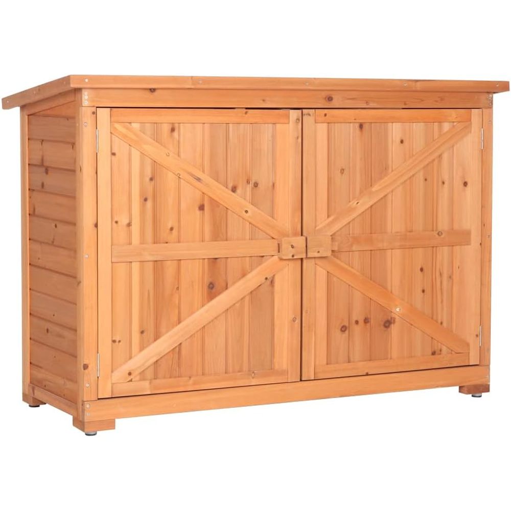Gardening Tools - Extra Large Outdoor Wooden Storage Shed,