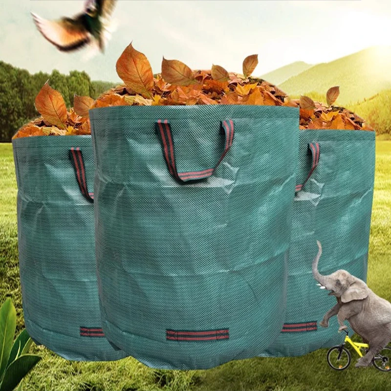 Gardening Tools Bag - Large Capacity Garden Leaf Bag Branches