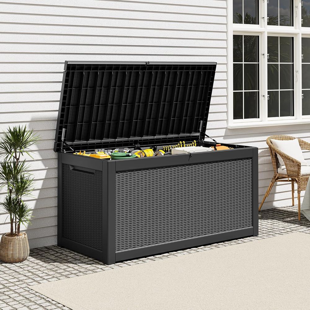 Gardening Tools - Weatherproof and UV-Resistant Outdoor Storage Deck