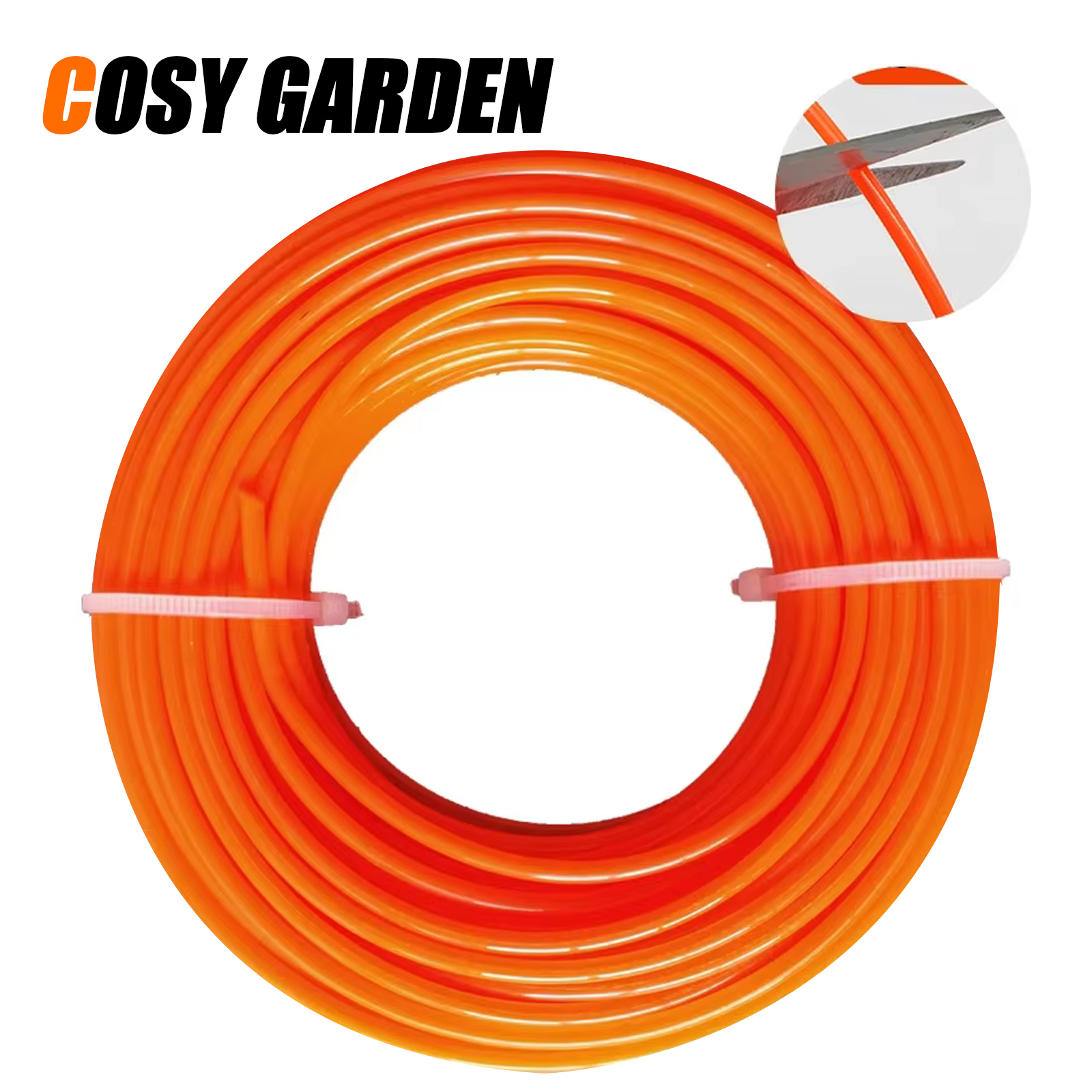 Gardening Tools Basic - 1.6mm～3mm*15M Round Nylon Trimmer Line Brush