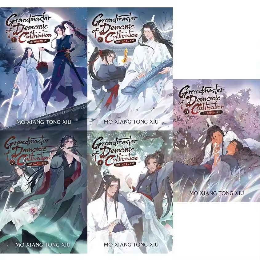 Gardening Tools Brands - 5books/set English fiction books Grandmaster of