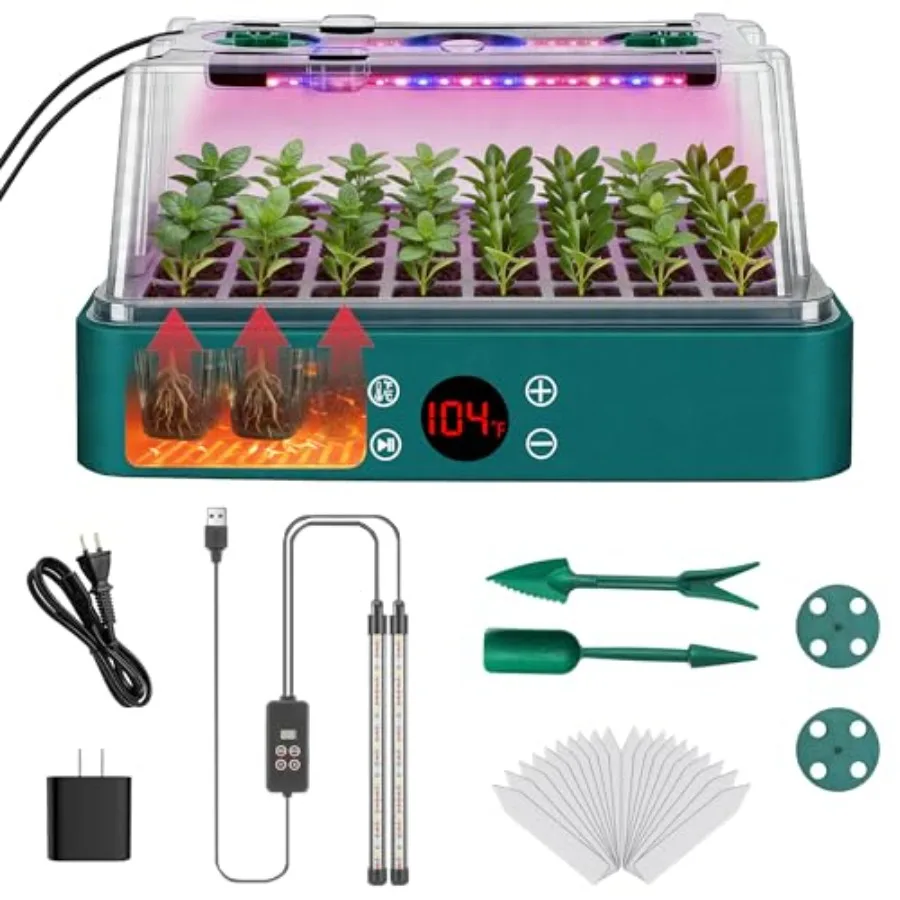 Seed Starter Trays - Indoor germination system for herbs and