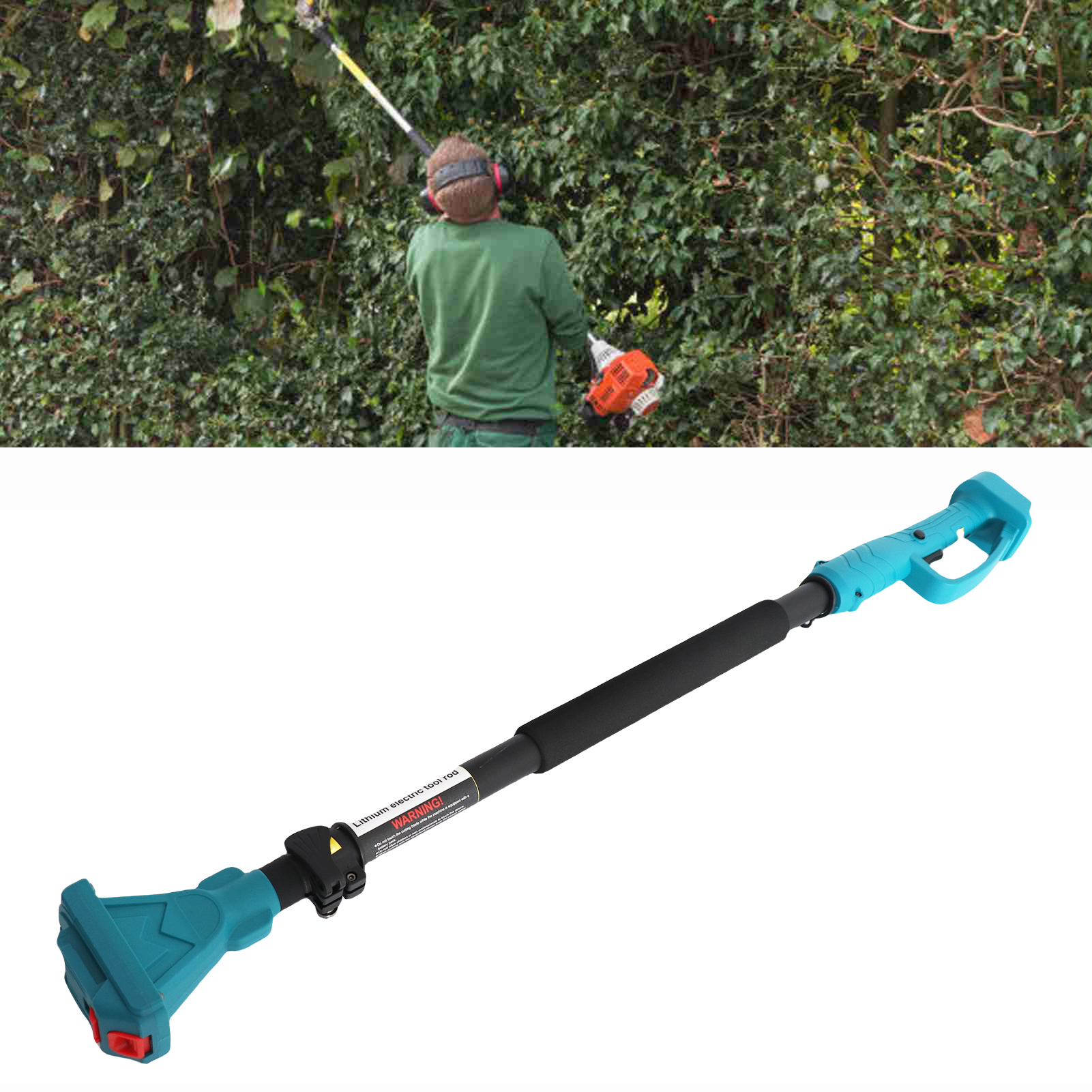 Gardening Tools Basic - Tree Pruner Telescopic Pole Rotating Head