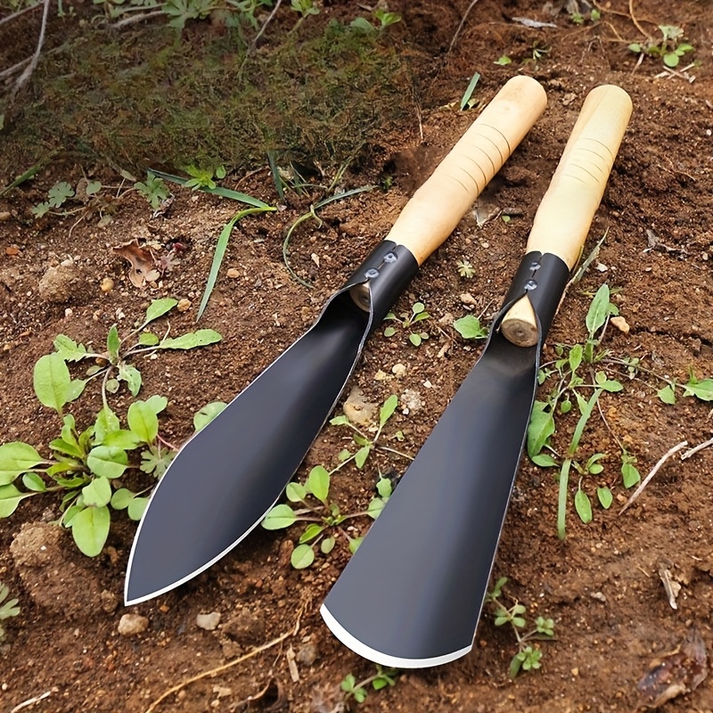 Gardening Tools You Must Have - Practical manganese steel garden shovel 2-piece