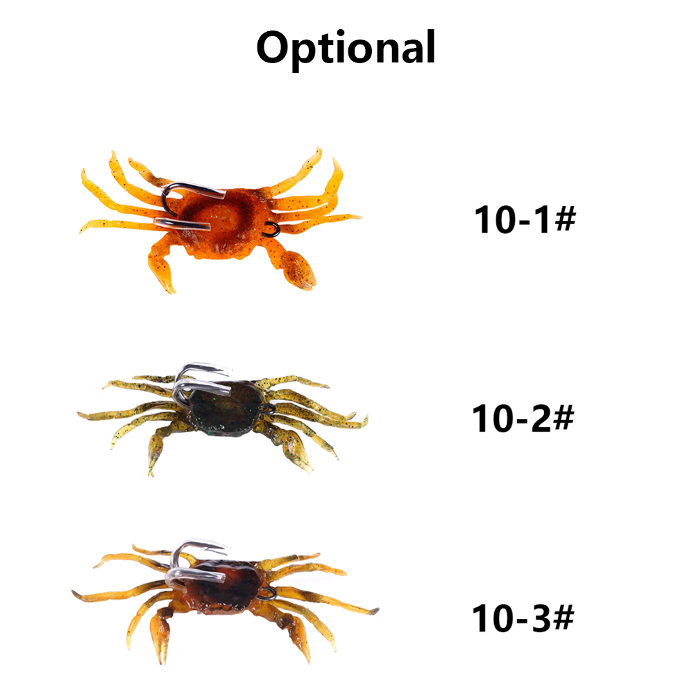 Gardening Tools Sharp - Soft Bionic Crab-shape Fishing Lure Silicone