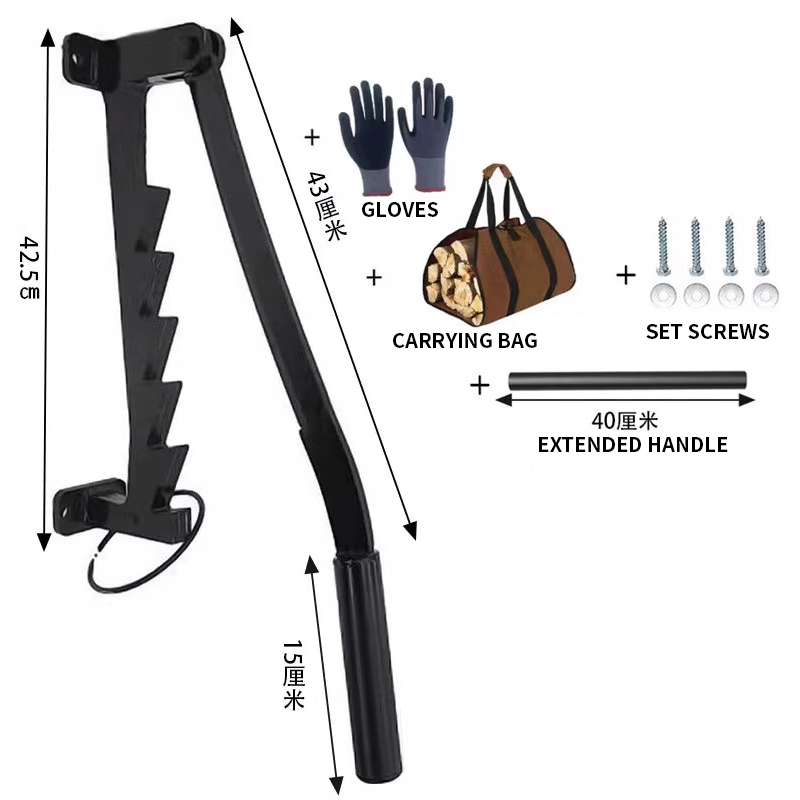 Gardening Tools Bag - Wall-mounted firewood splitter, firewood splitter, special-shaped