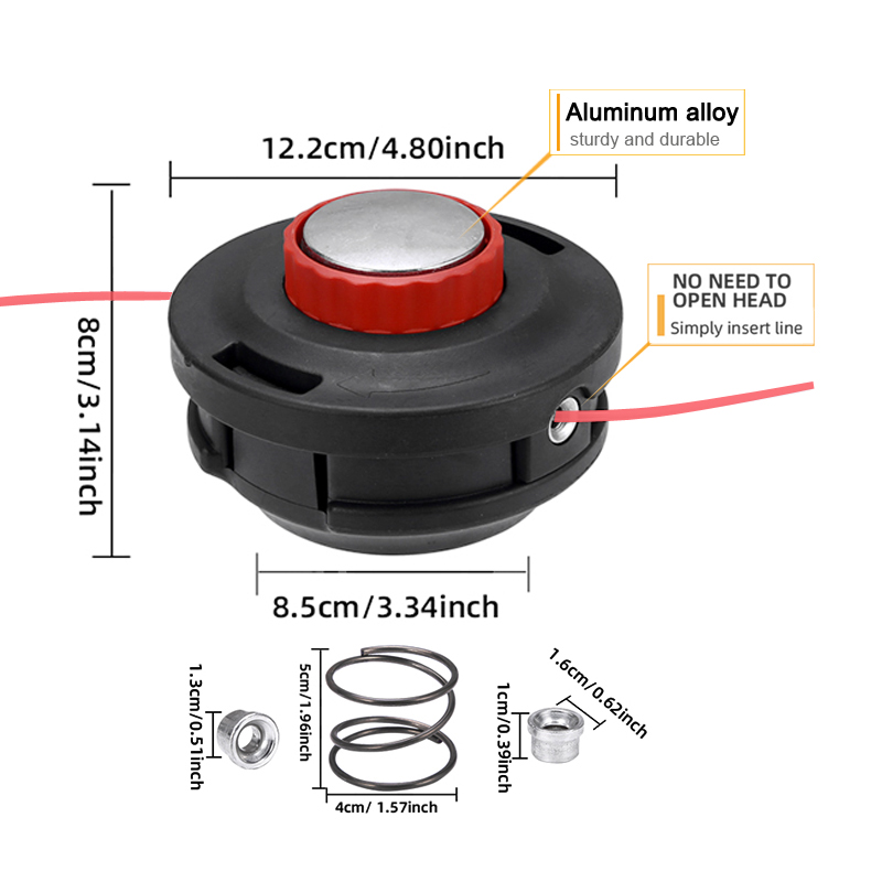 Gardening Tools For Beginners - 1Pc New Bearing Grass Trimmer Head,