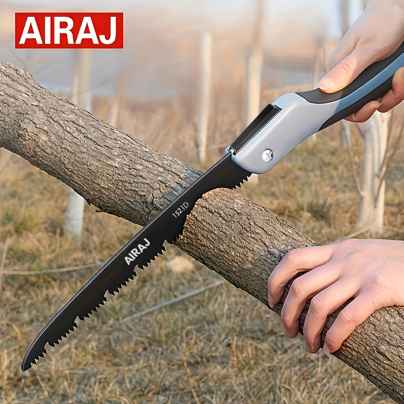 AIRAJ Folding Saw Woodworking  - مراجعة Gardening Tools Sharp وسعره