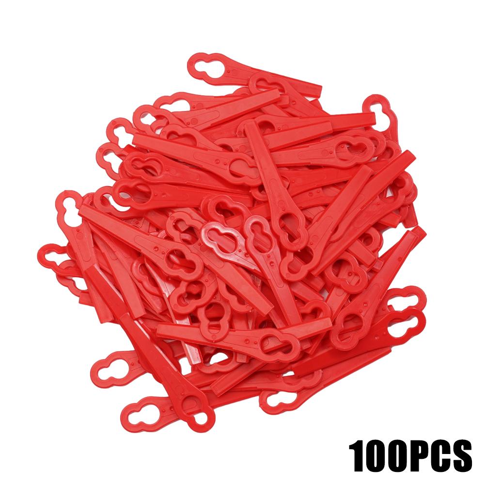100pcs Plastic Cutter Blades F - مراجعة Gardening Tools Basic وسعره