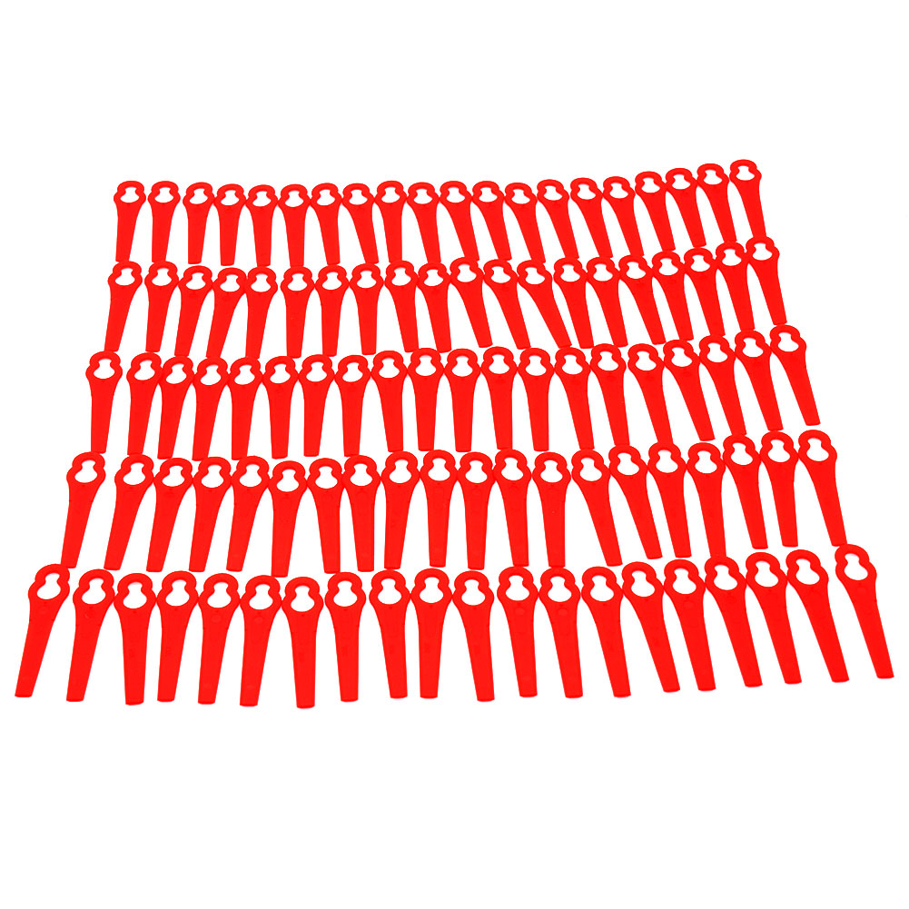 100PKS Grass Trimmer Blade for - مراجعة Gardening Tools Basic وسعره