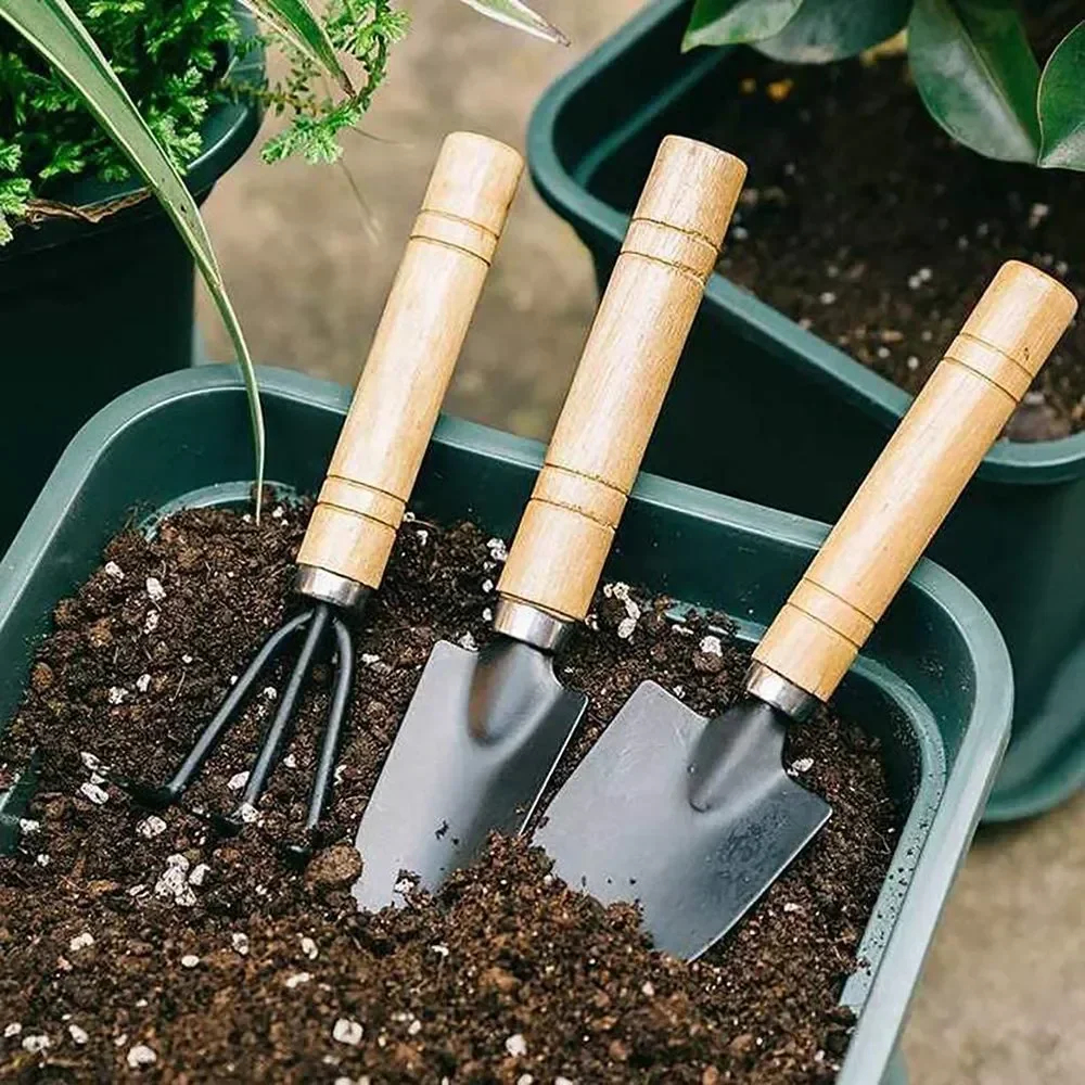 3Pcs/Set Mini Garden Tool Set  - مراجعة Gardening Tools Bundle وسعره