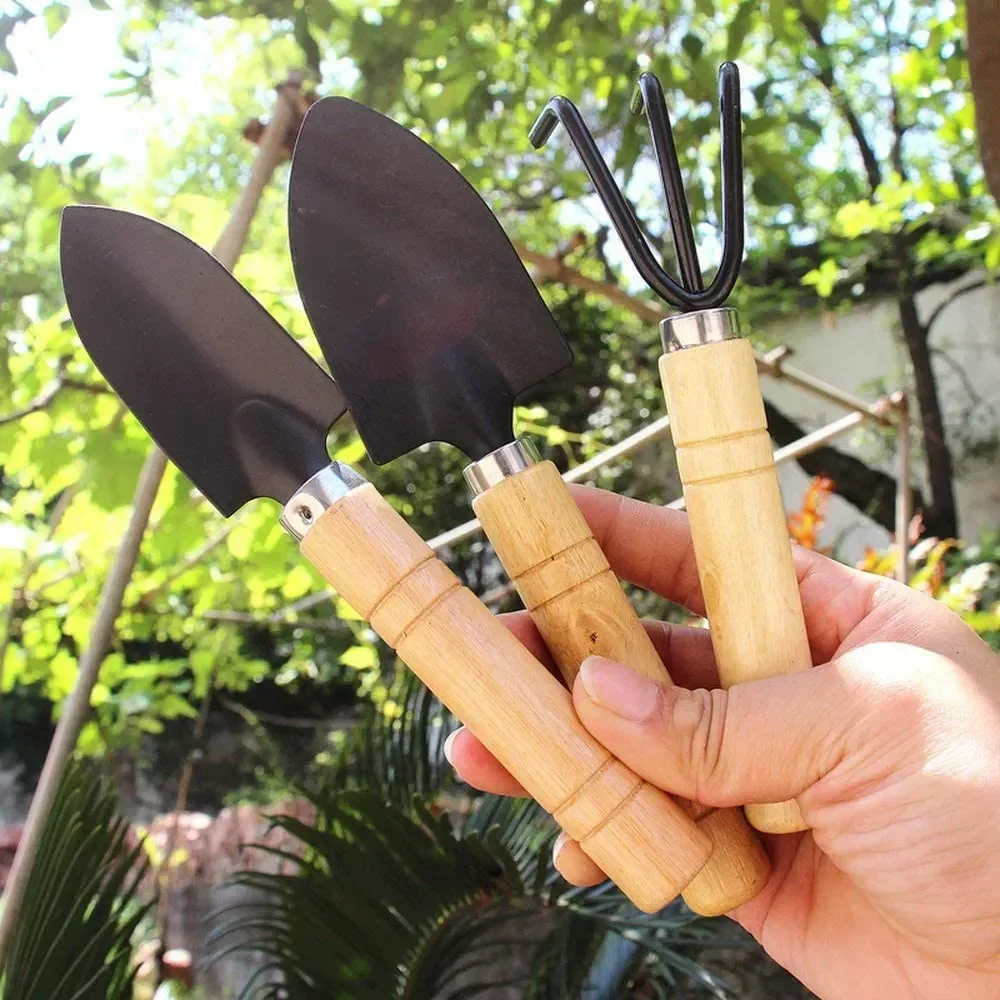 3Pcs/Set Mini Garden Tool Set  - مراجعة Gardening Tools Bundle وسعره