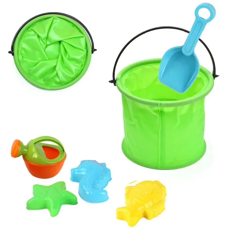 Beach Sand Bucket Toy  Collaps - مراجعة Gardening Tools For Beginners وسعره