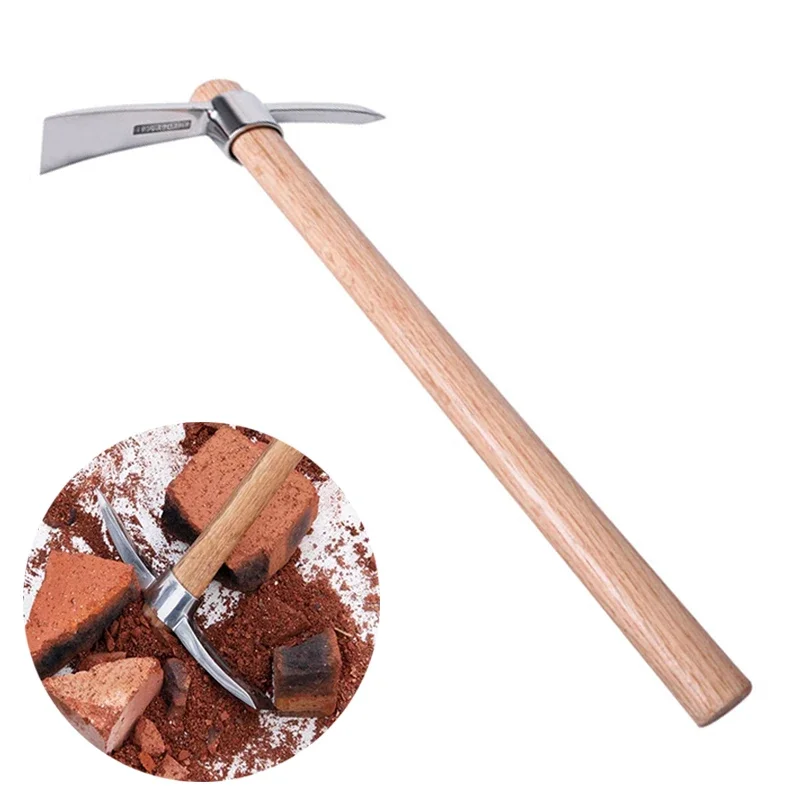 1Pcs Stainless Steel Pickaxe O - مراجعة Gardening Tools Sharp وسعره