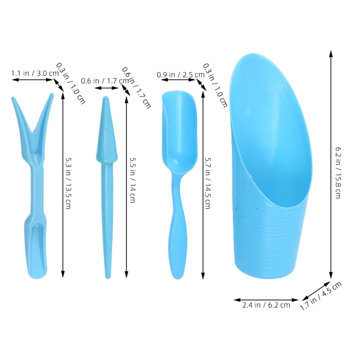 4pcs/set, Plastic Durable Buck - مراجعة Gardening Tools Brands وسعره