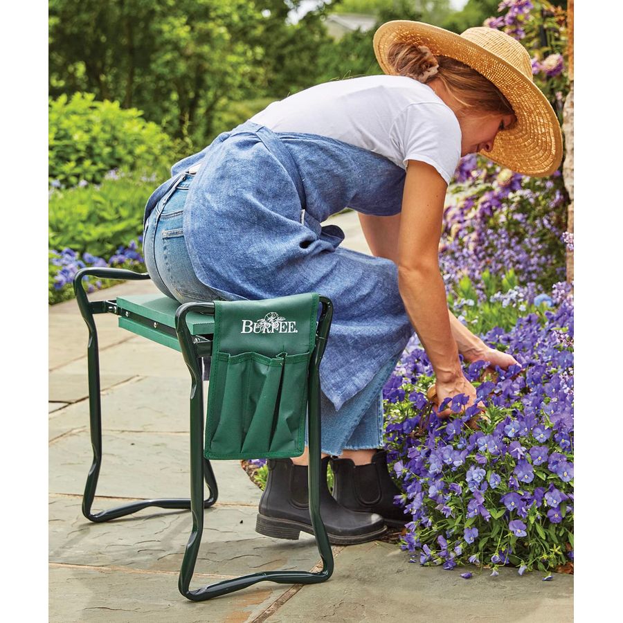 MultiFunction Garden Kneeler S - مراجعة Gardening Tools Bag وسعره