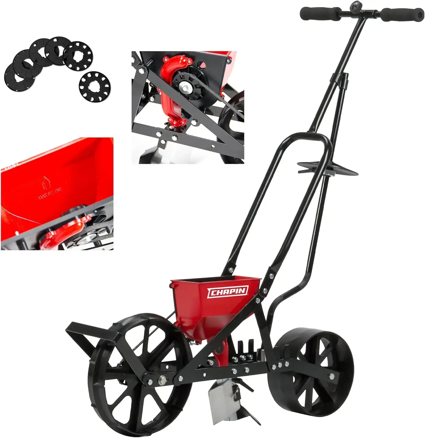 Chapin 8701B Garden Push Seede - مراجعة Garden Row Marker وسعره