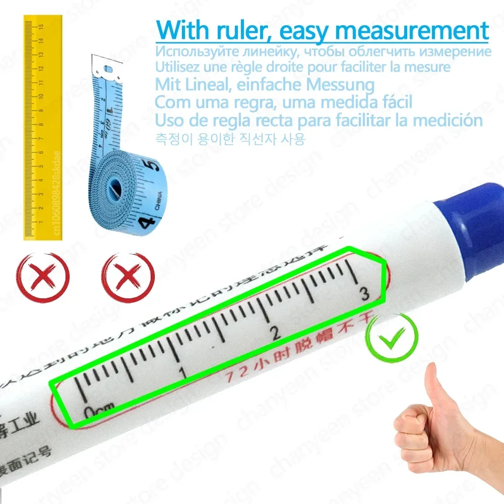 4-80Pcs 2cm Waterproof Long He - مراجعة Garden Row Marker وسعره