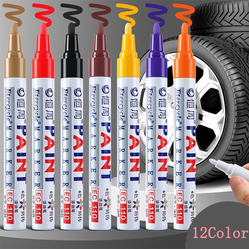 6Pcs Colorful Permanent White  - مراجعة Garden Row Marker وسعره