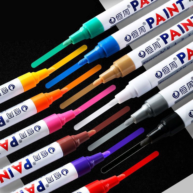 6Pcs Colorful Permanent White  - مراجعة Garden Row Marker وسعره