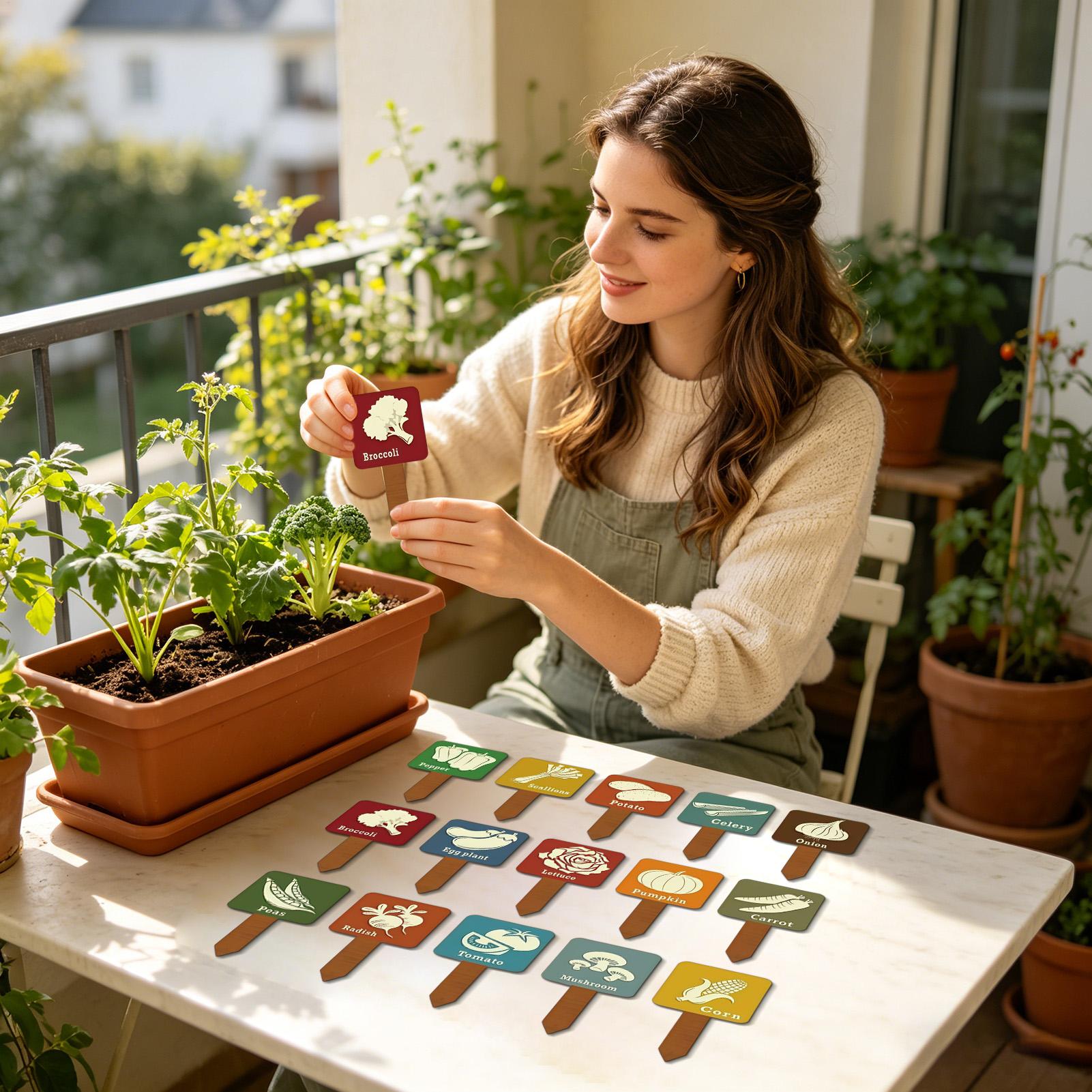 Garden Plant Markers 15 Pieces - مراجعة Garden Row Marker وسعره