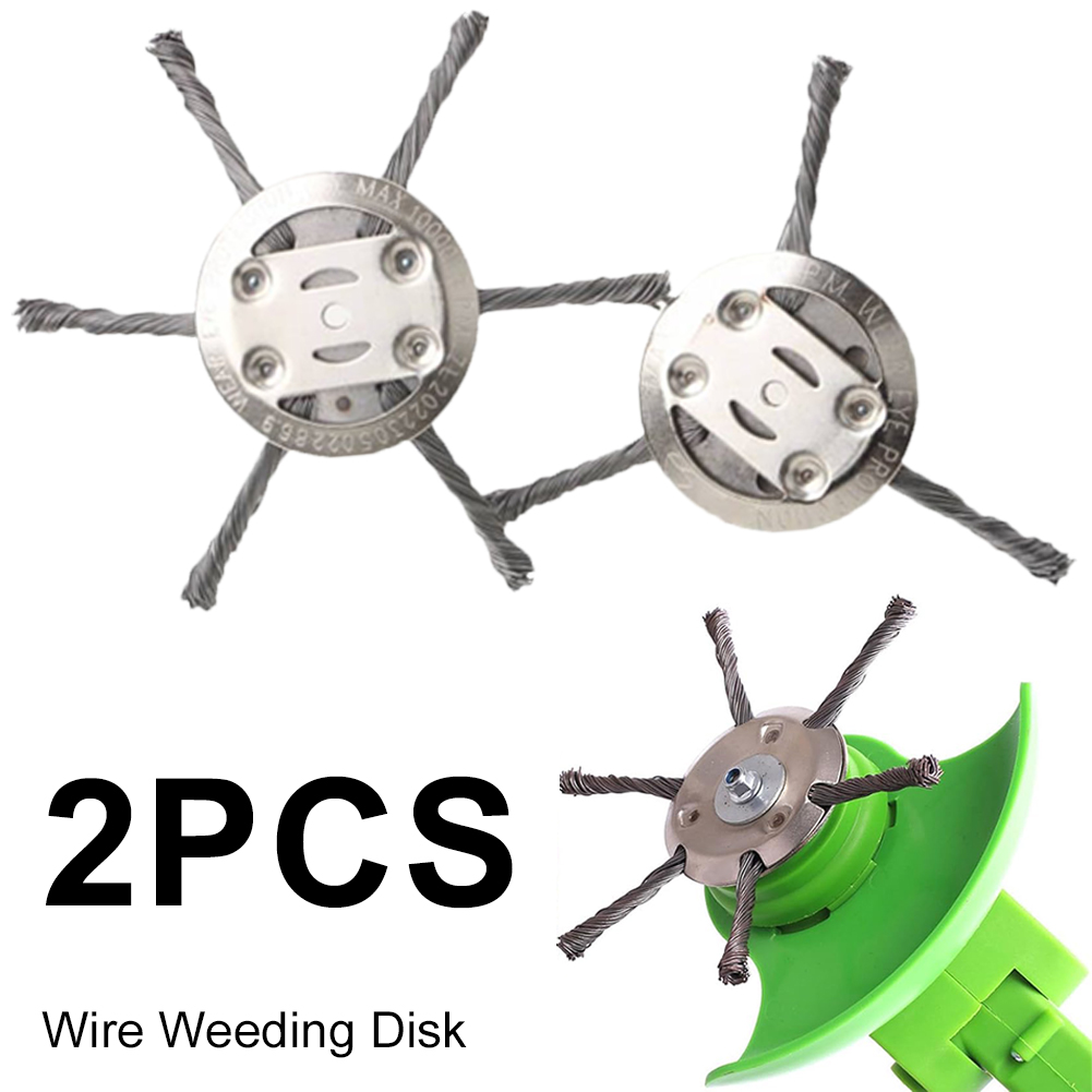 2/4PCS Garden Weeding Brush Re - مراجعة Gardening Tools To Remove Grass وسعره