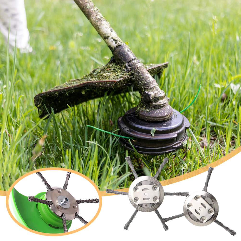 2/4PCS Garden Weeding Brush Re - مراجعة Gardening Tools To Remove Grass وسعره
