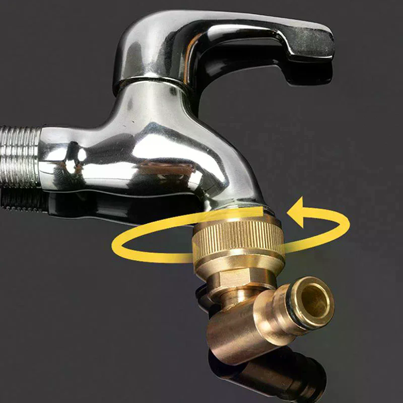 Hose Reel Swivel Elbow Tap Qui - مراجعة Gardening Tools And Equipment وسعره