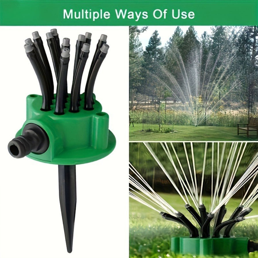 360° Automatic Rotating Garden - مراجعة Gardening Tools And Equipment وسعره