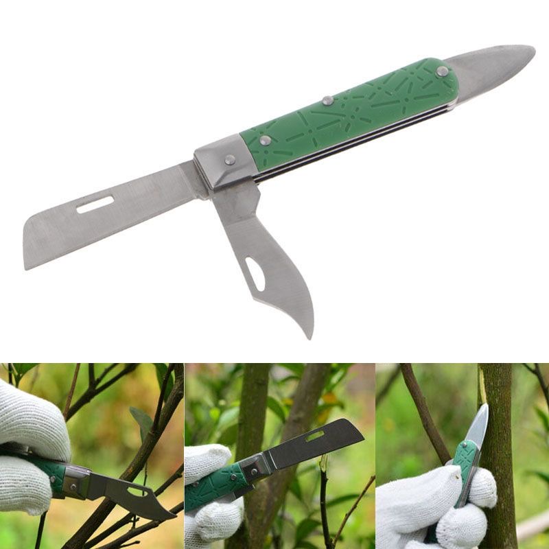 Dual Blade Grafting Knife Mult - مراجعة Gardening Tools On Sale وسعره