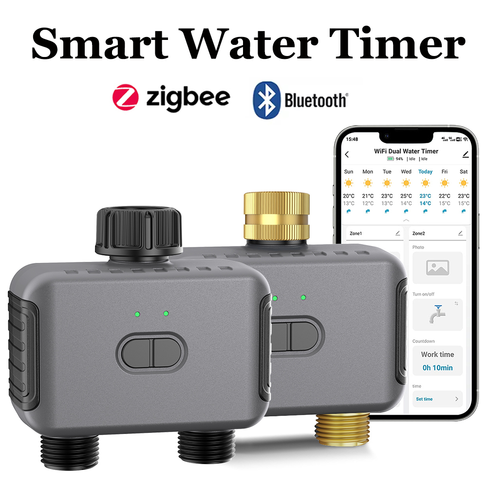 Tuya Smart Water Timer Zigbee/ - مراجعة Gardening Tools And Equipment وسعره