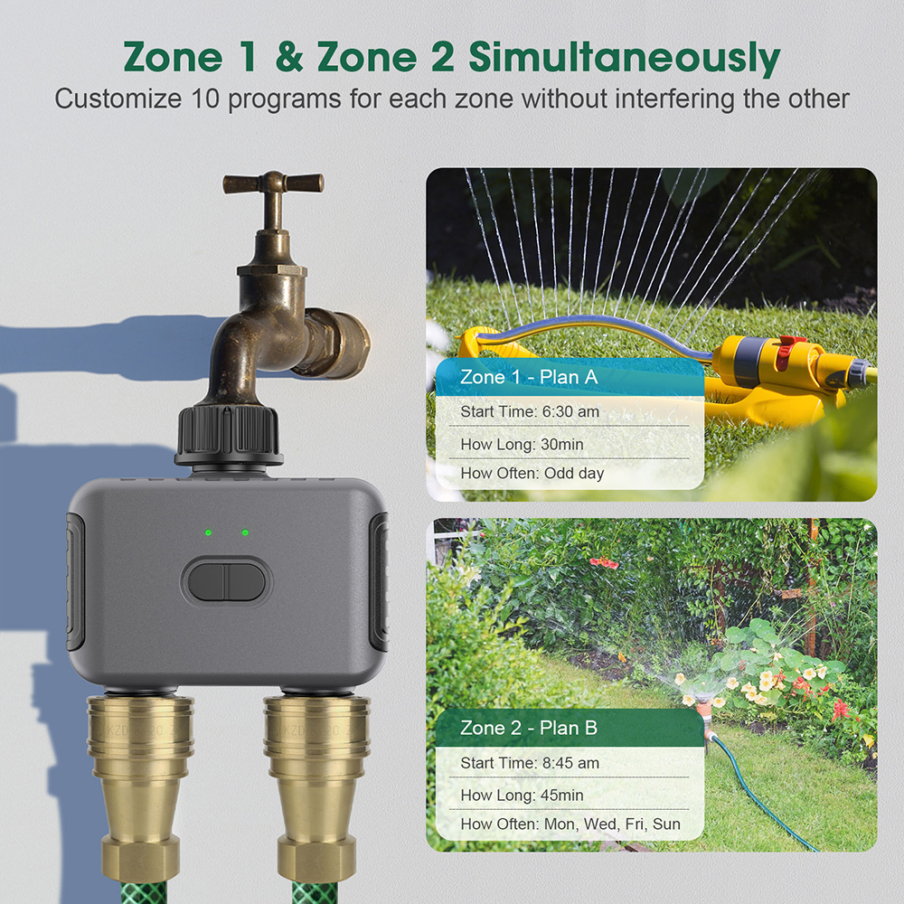 Tuya Smart Water Timer Zigbee/ - مراجعة Gardening Tools And Equipment وسعره