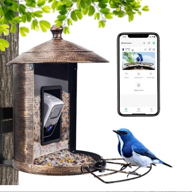 AI intelligent bird feeder wit - مراجعة Gardening Tools Definition وسعره