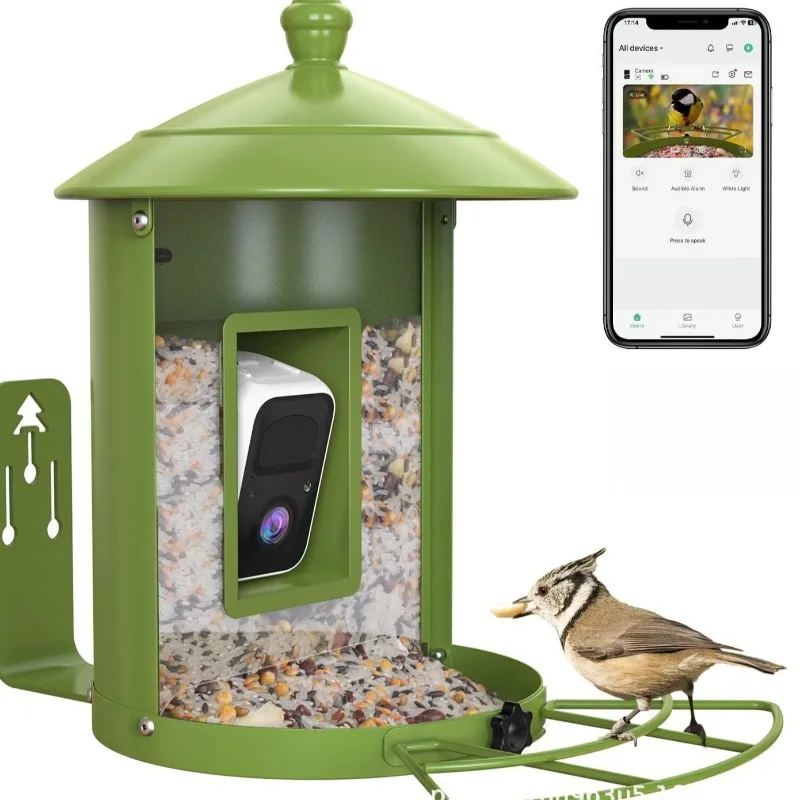 AI intelligent bird feeder wit - مراجعة Gardening Tools Definition وسعره
