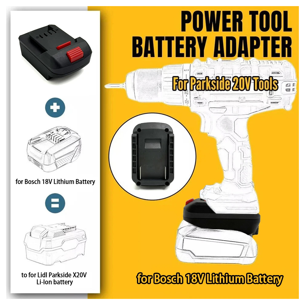 18V to X20V Battery Adapter Co - مراجعة Gardening Tools Lidl وسعره
