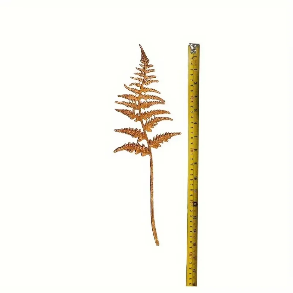Rusty Fern Leaves Garden Stake - مراجعة Gardening Tools Store وسعره