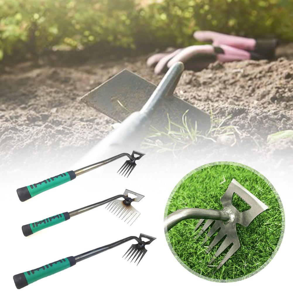 2 In 1 Garden Rake Manual Weed - مراجعة Gardening Tools To Remove Grass وسعره