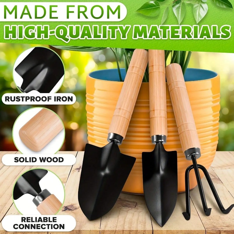 3PC/1Set Mini Gardening Tools  - مراجعة Gardening Tools Bundle وسعره