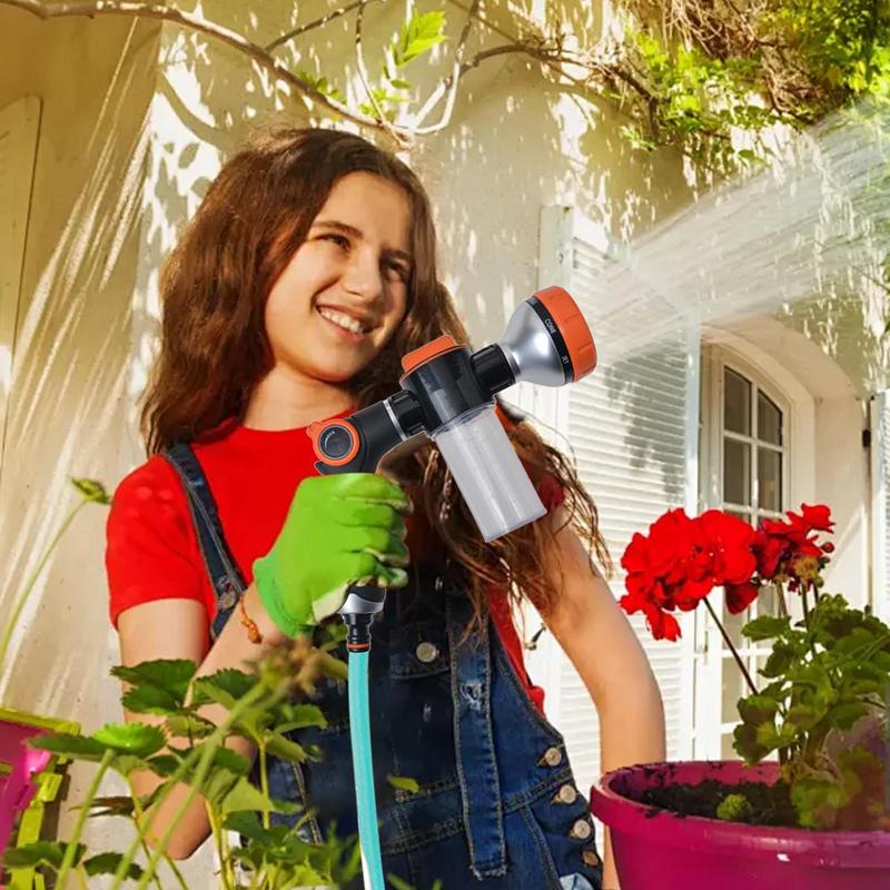 Garden Hose Spray Nozzle 8 Spr - مراجعة Gardening Tools And Equipment وسعره