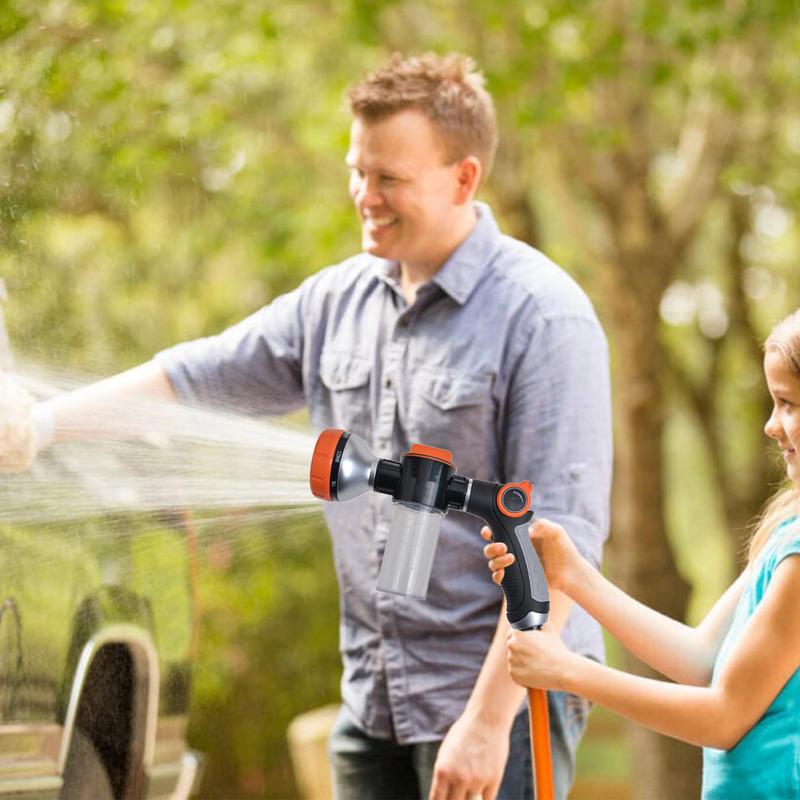 Garden Hose Spray Nozzle 8 Spr - مراجعة Gardening Tools And Equipment وسعره
