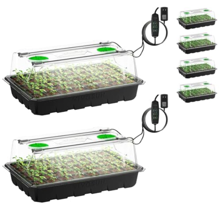 6-Pack Seed Starter Trays for  - مراجعة Seed Starter Trays وسعره