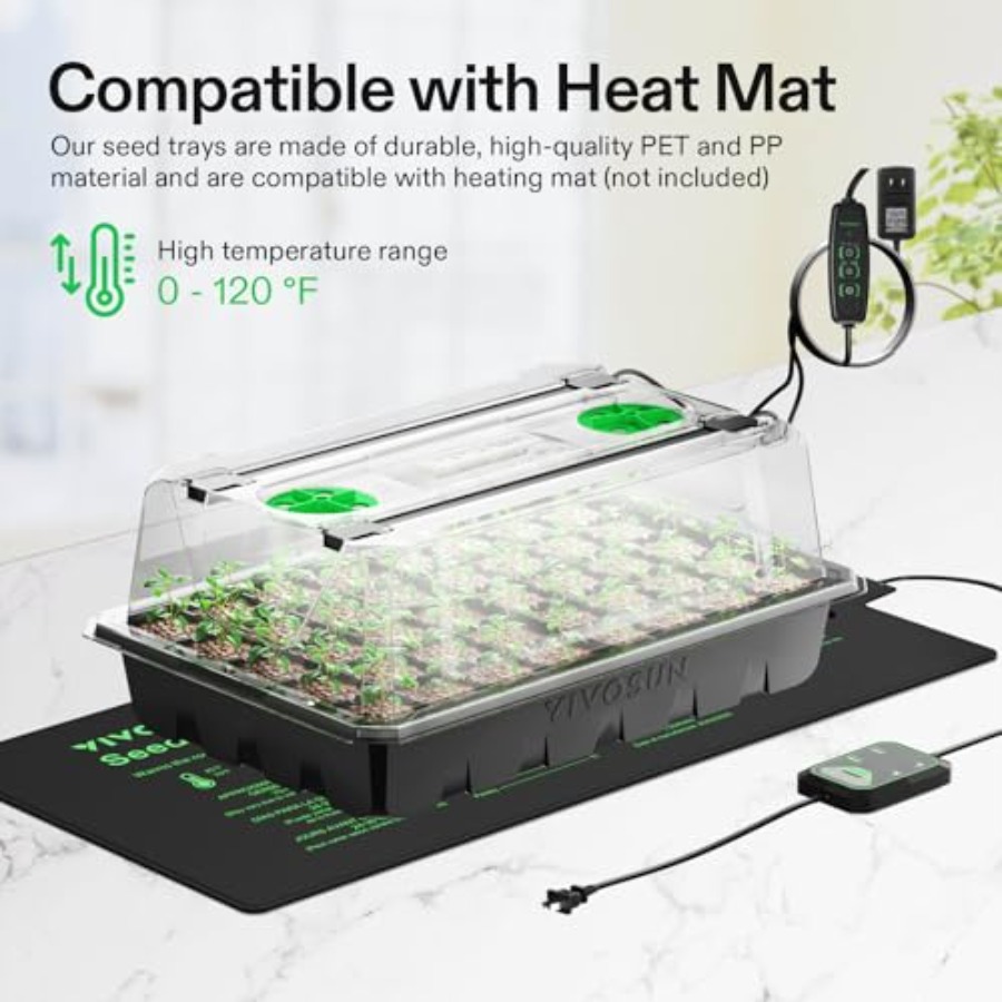 6-Pack Seed Starter Trays for  - مراجعة Seed Starter Trays وسعره