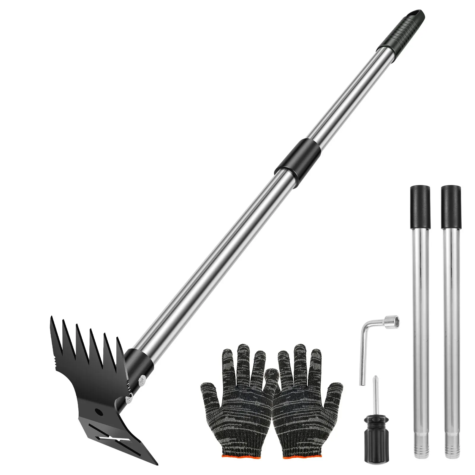 Garden Thatch Rake Stainless S - مراجعة Gardening Tools To Remove Grass وسعره