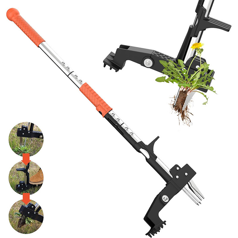 Stand Up Weeder Root Removal T - مراجعة Gardening Tools To Remove Grass وسعره