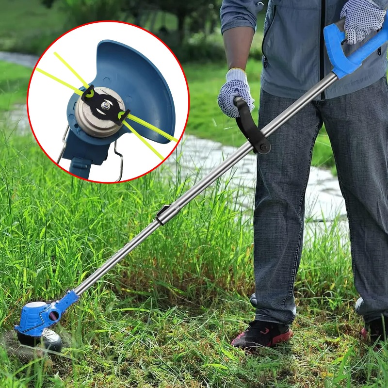 50/5x Simple Grass Rope Mower  - مراجعة Gardening Tools Basic وسعره