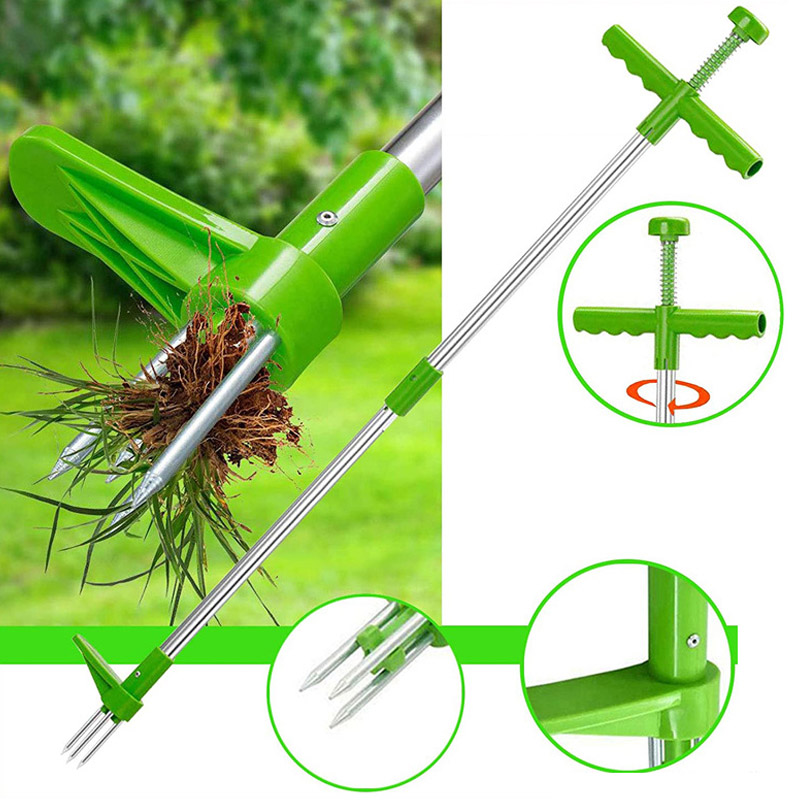 Portable Long Handle Weed Remo - مراجعة Gardening Tools To Remove Grass وسعره