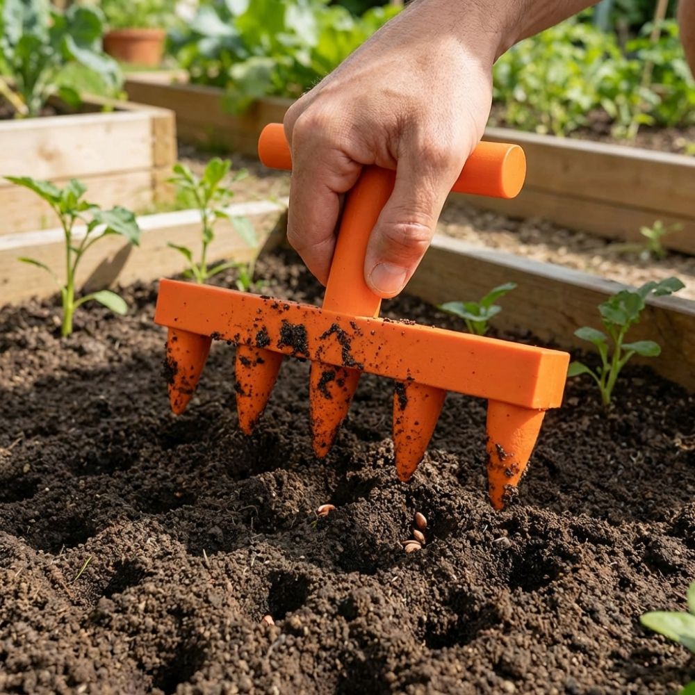 Plastic Soil Hole Drilling Too - مراجعة Garden Row Marker وسعره